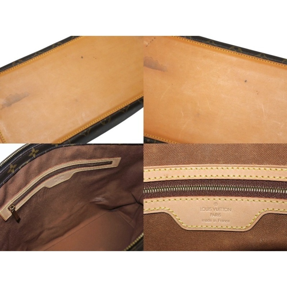 LOUIS VUITTON Cabas Maison Tote Bag Monogram Brown Leather - Picture 7 of 8